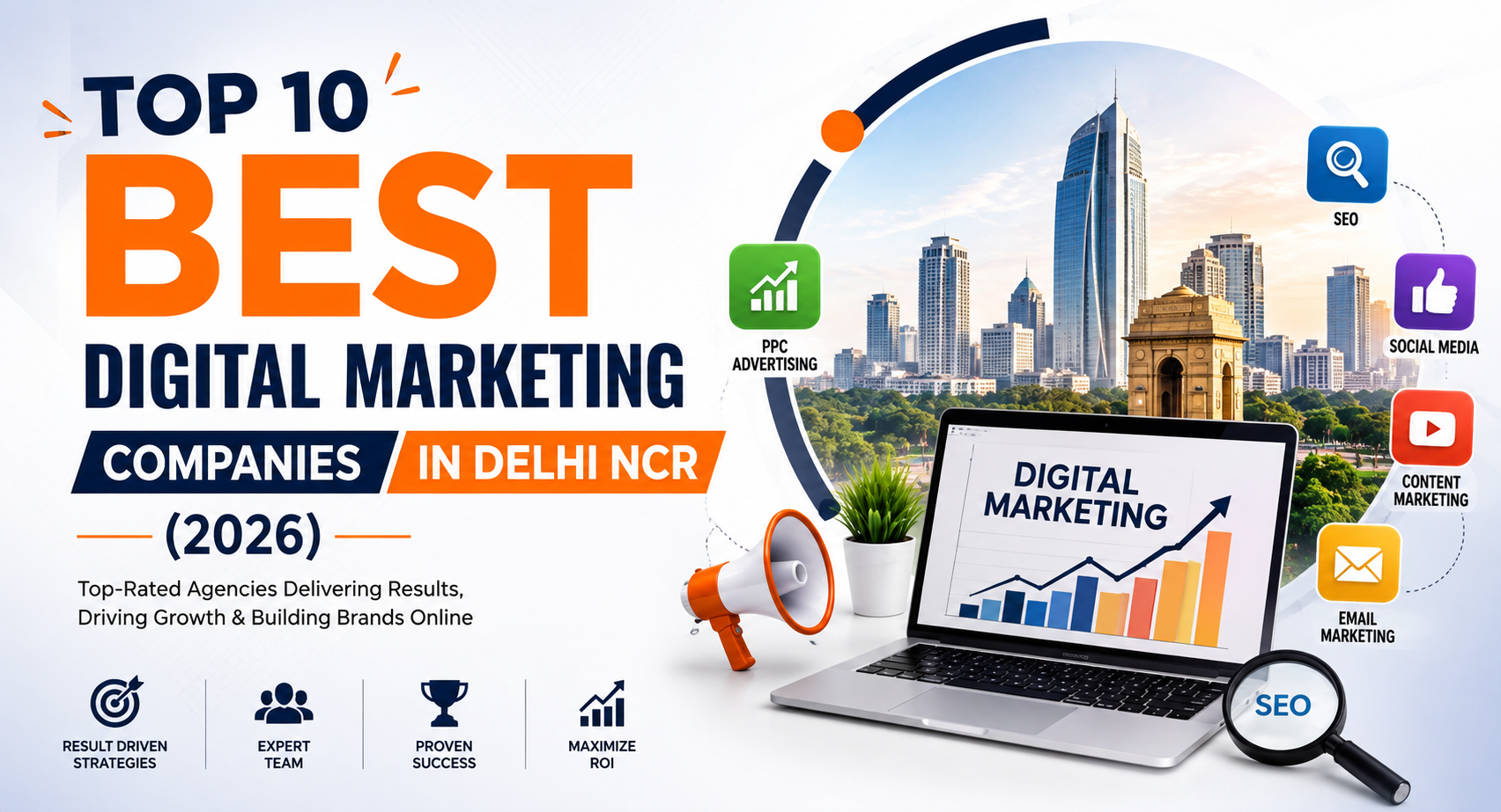 Top 10 Best Digital Marketing Companies in Delhi NCR (2026)