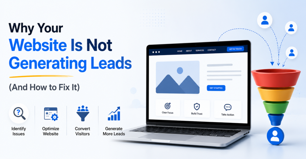 Website not generating leads